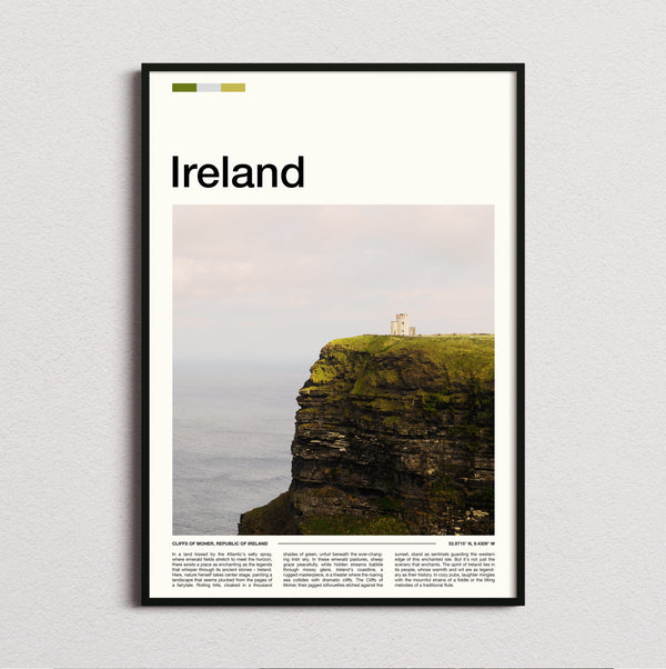 Ireland - O'Briens Tower - Travel Print