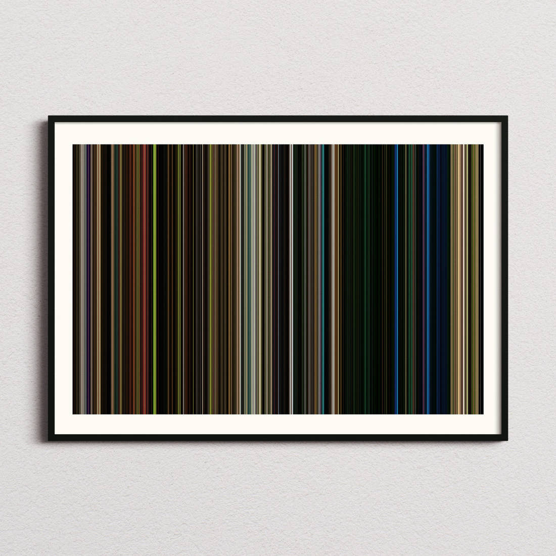 It Chapter Two Movie Barcode Poster - Barcode Only