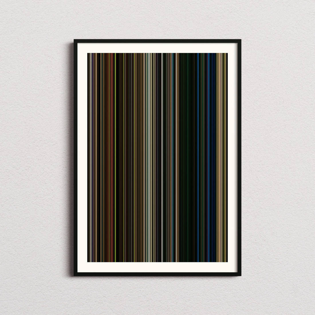 It Chapter Two Movie Barcode Poster - Barcode Only