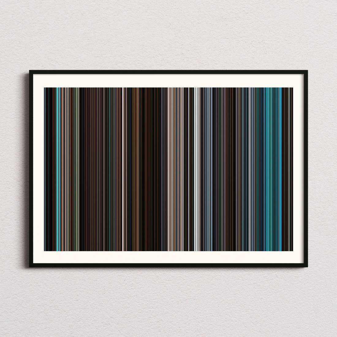 It Follows Movie Barcode Poster - Barcode Only