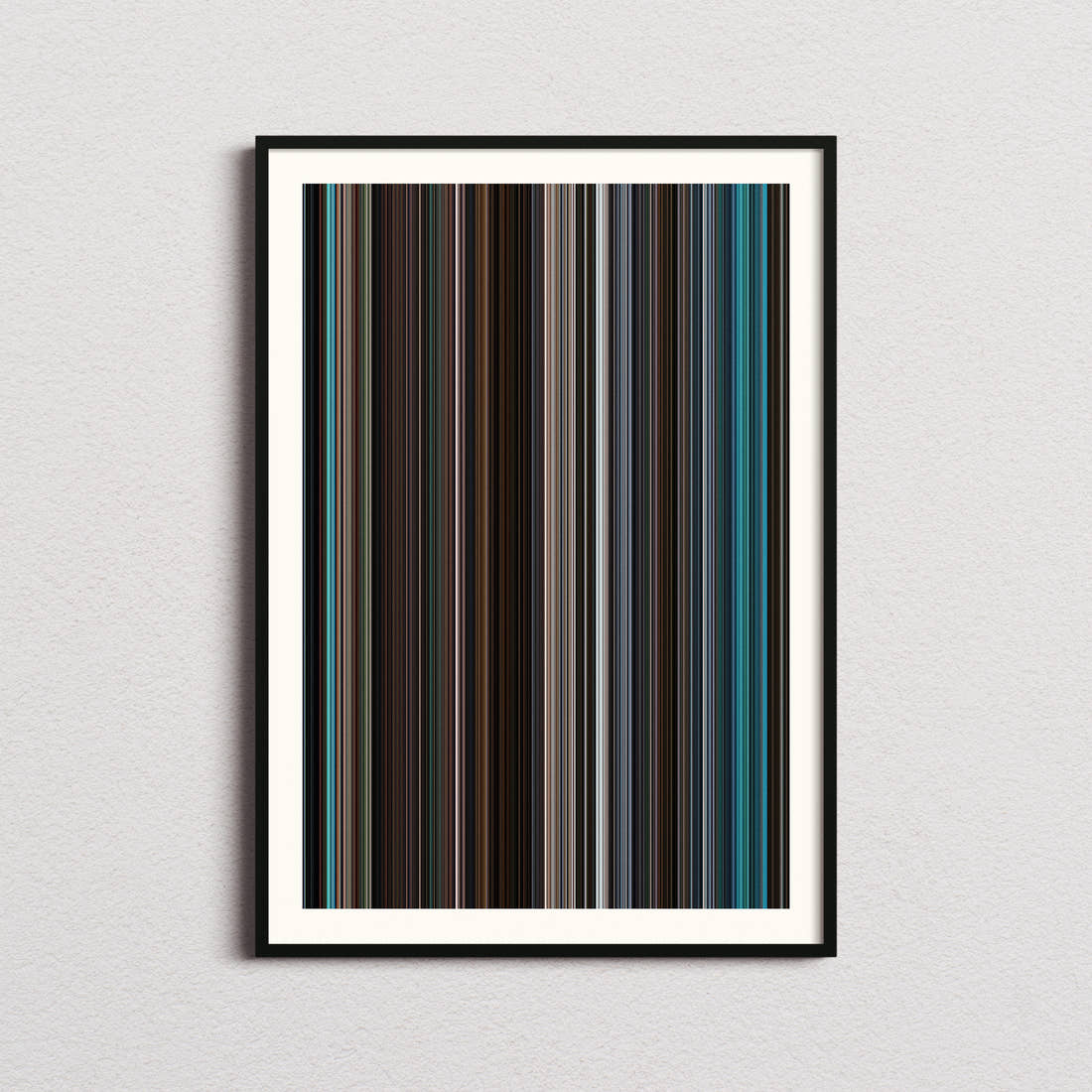 It Follows Movie Barcode Poster - Barcode Only