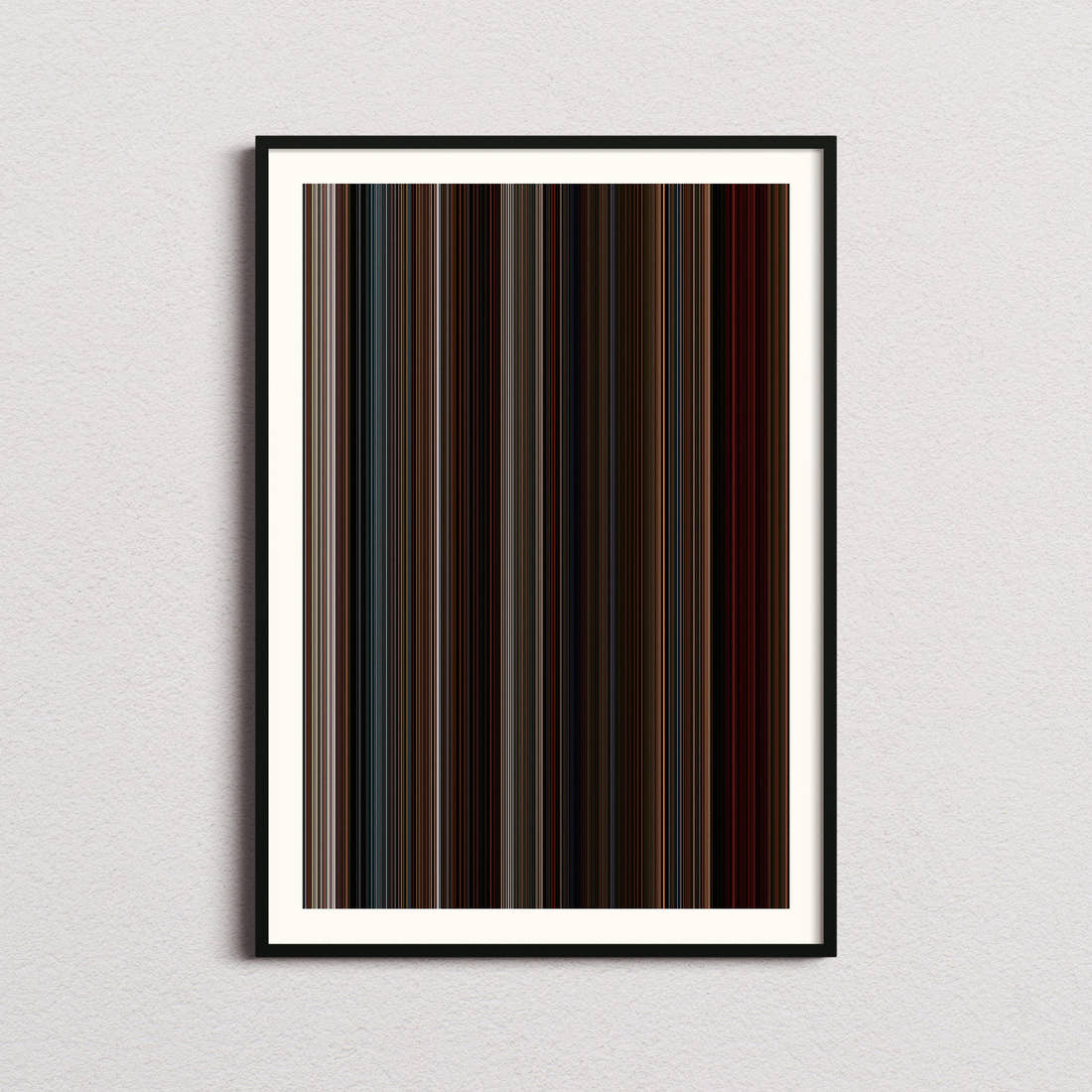It Lives Inside Movie Barcode Poster - Barcode Only