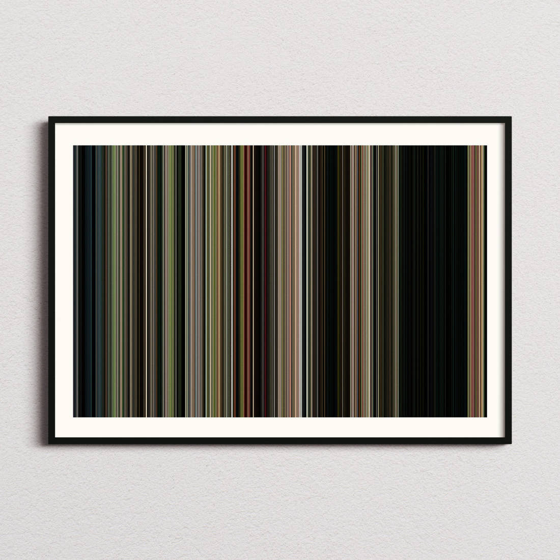 It Movie Barcode Poster - Barcode Only