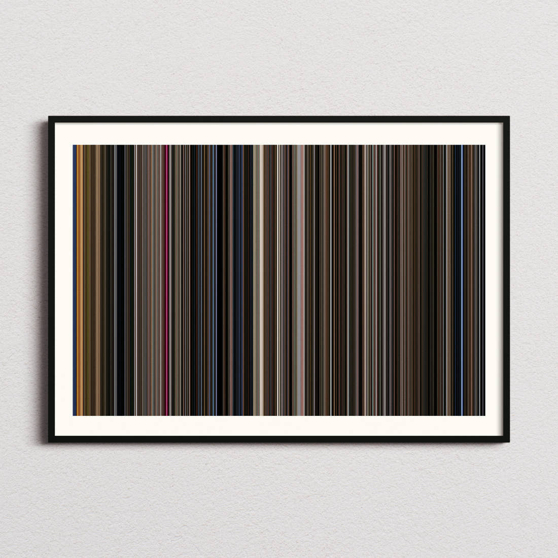 Jacob's Ladder Movie Barcode Poster - Barcode Only