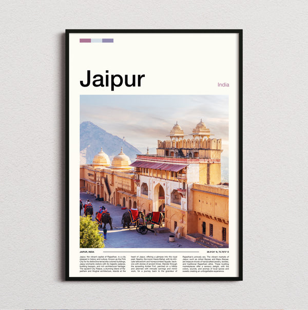 Jaipur - Amber Fort - Travel Print