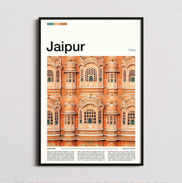 Jaipur - Hawa Mahal - Travel Print