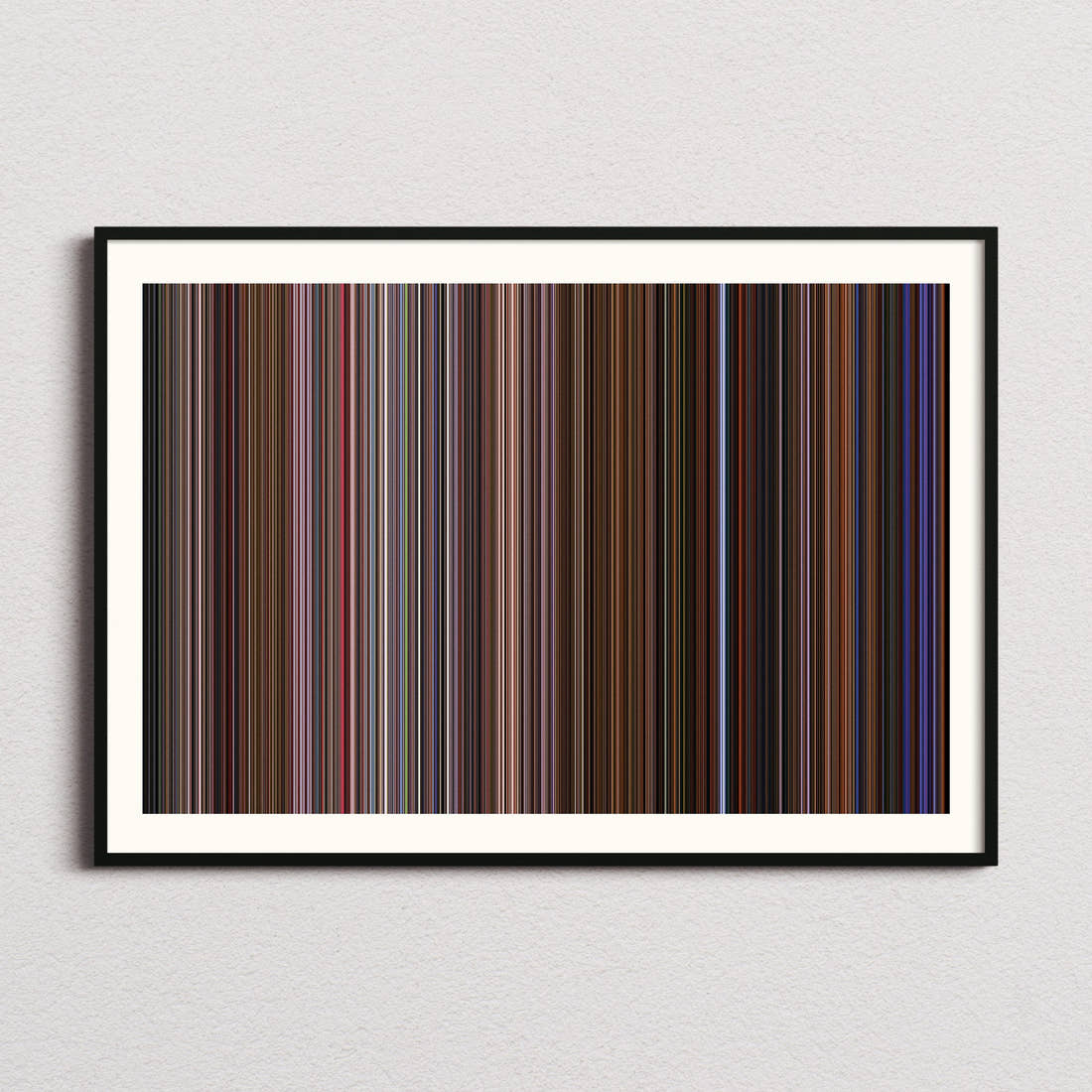 Janky Promoters Movie Barcode Poster - Barcode Only