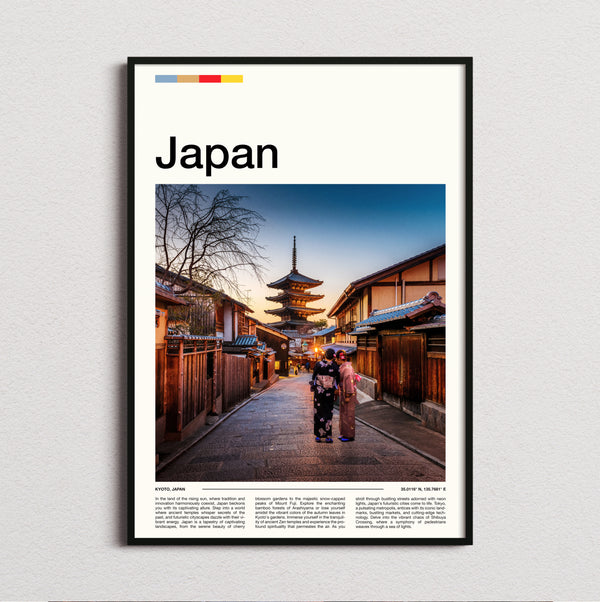 Japan - Yasaka Pagoda - Travel Print