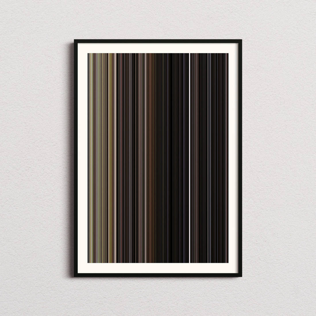 Jeepers Creepers Movie Barcode Poster - Barcode Only