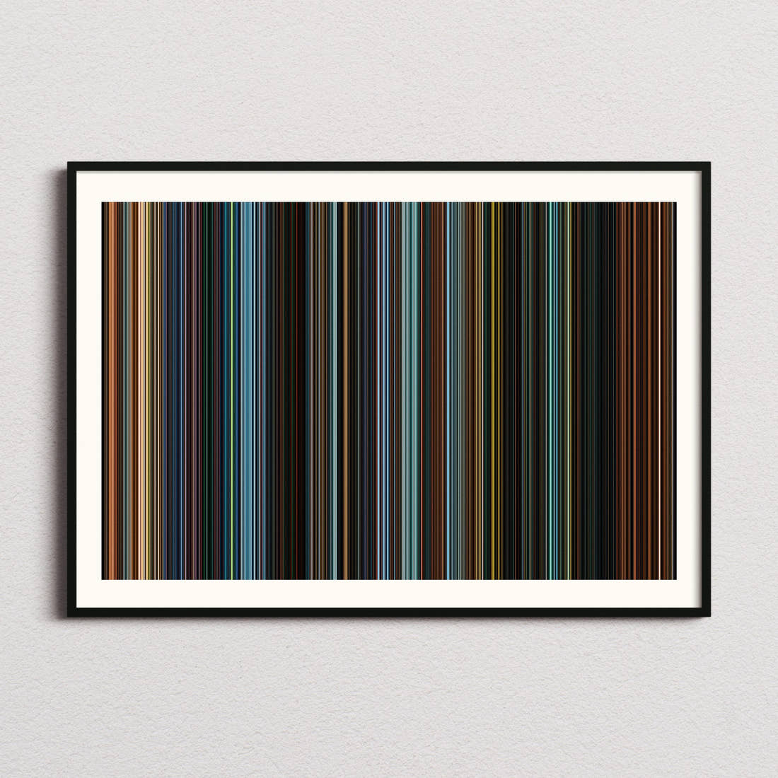 John Wick Chapter 4 Movie Barcode Poster - Barcode Only