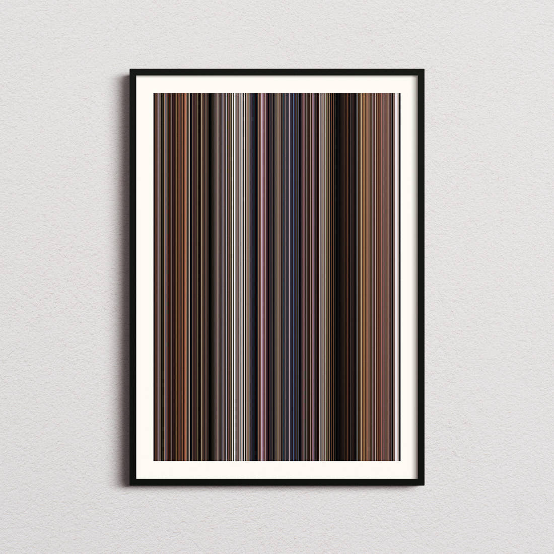 Johnny English Movie Barcode Poster - Barcode Only