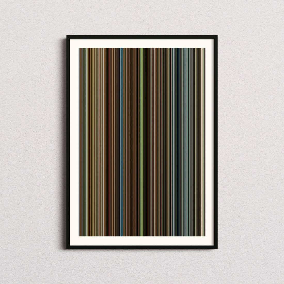 Jojo Rabbit Movie Barcode Poster - Barcode Only