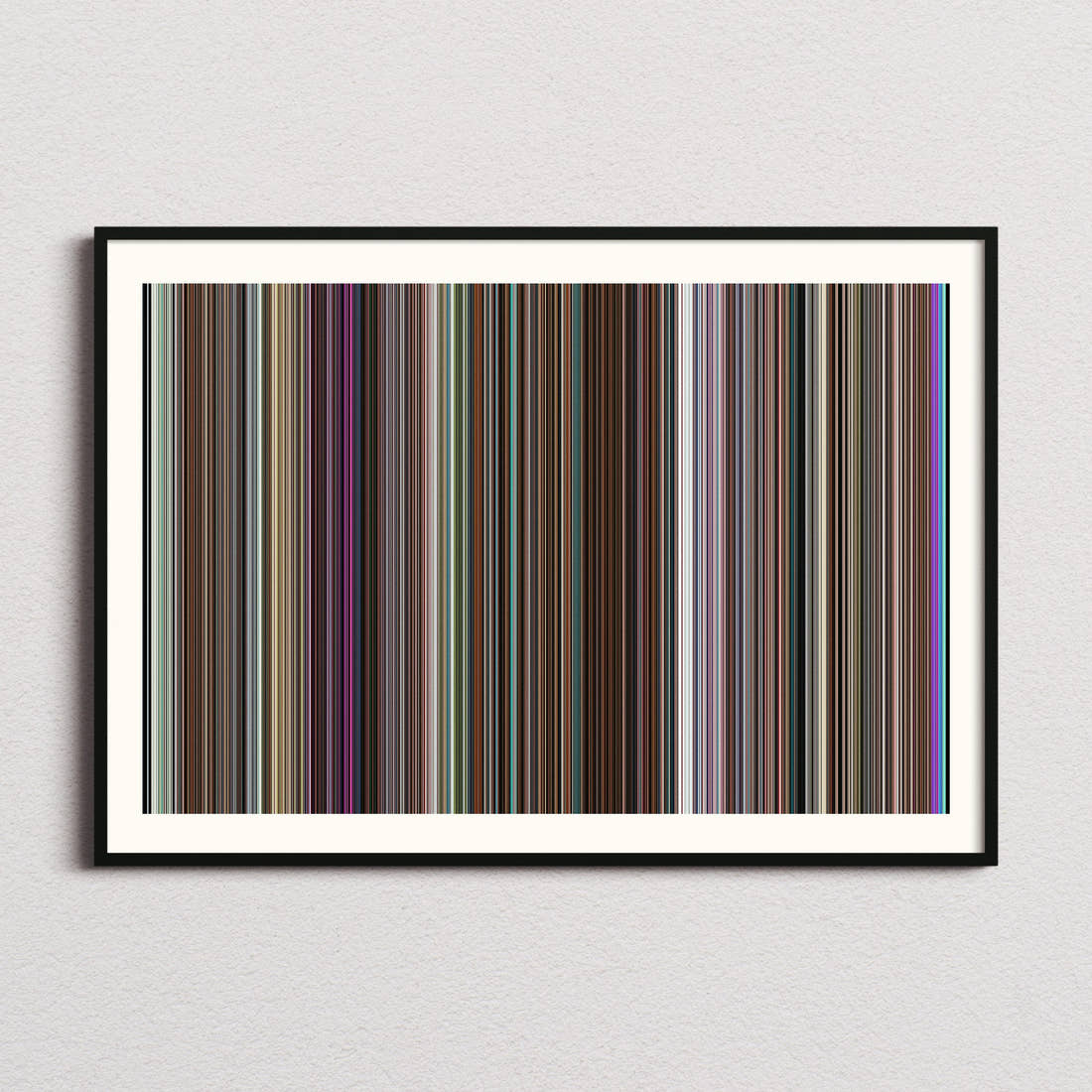 Joy Ride Movie Barcode Poster - Barcode Only