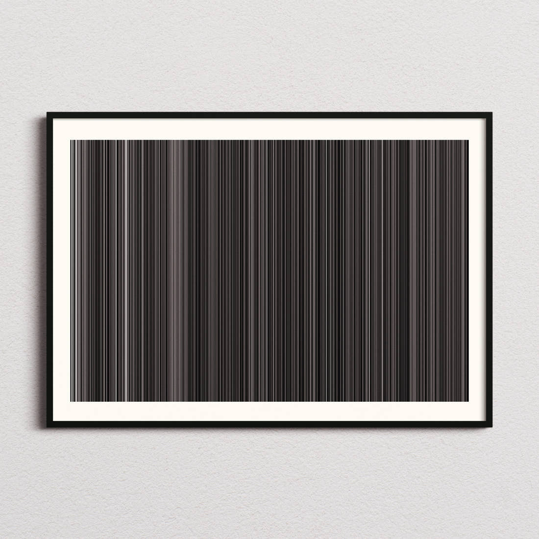 Judgment at Nuremberg Movie Barcode Poster - Barcode Only