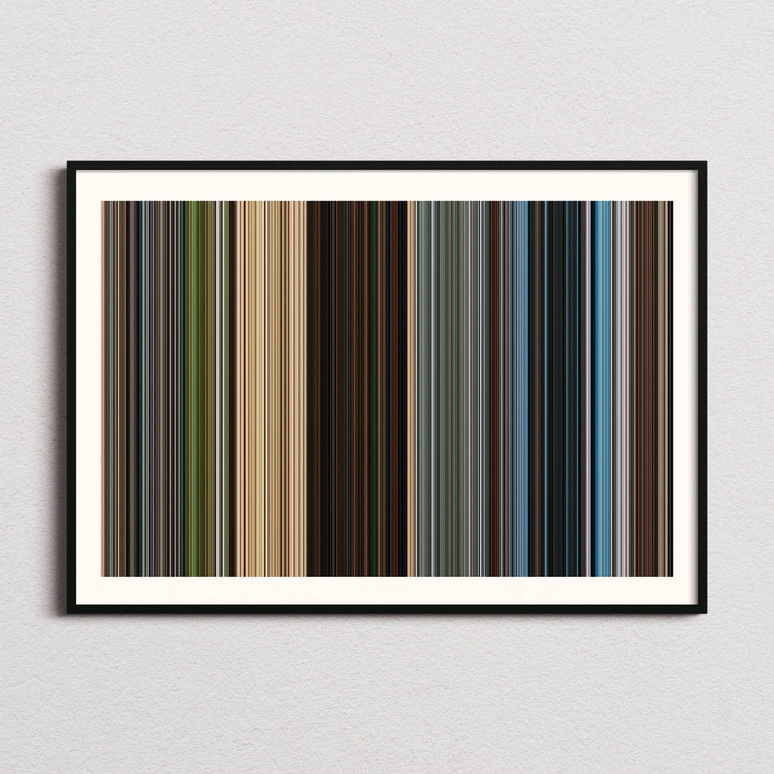 Jumanji: The Next Level Movie Barcode Poster - Barcode Only