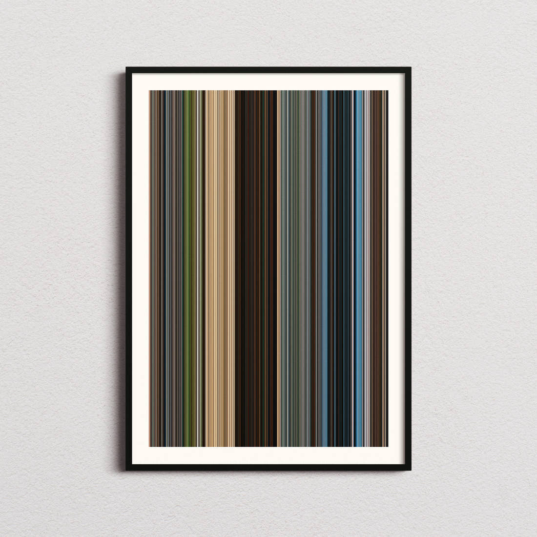 Jumanji: The Next Level Movie Barcode Poster - Barcode Only
