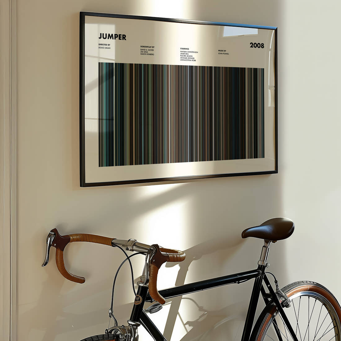 Jumper Movie Barcode Poster