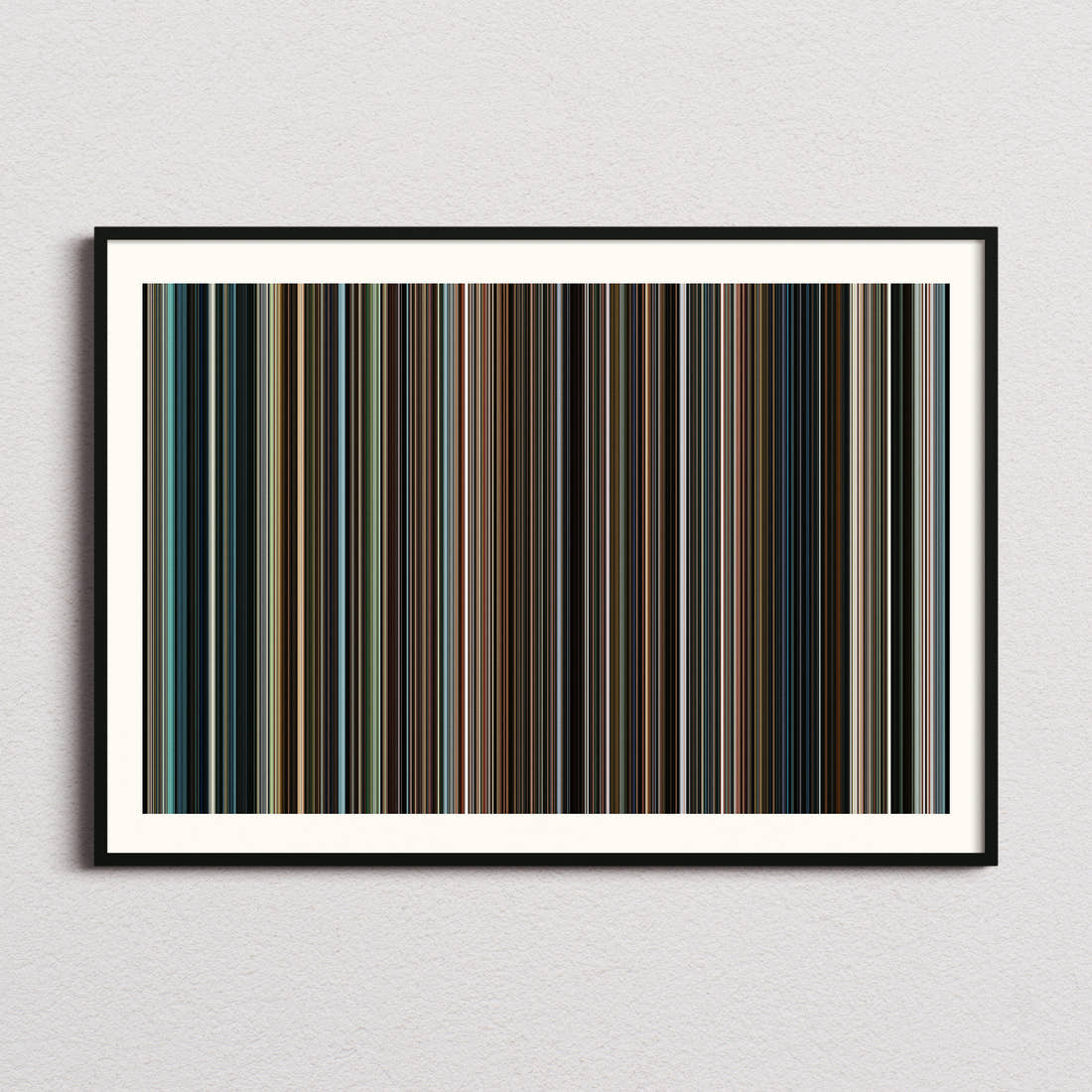 Jumper Movie Barcode Poster - Barcode Only