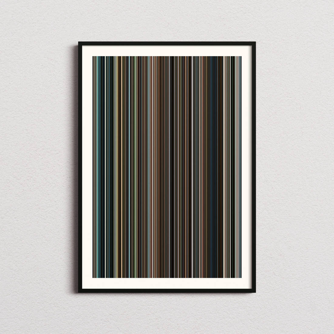 Jumper Movie Barcode Poster - Barcode Only