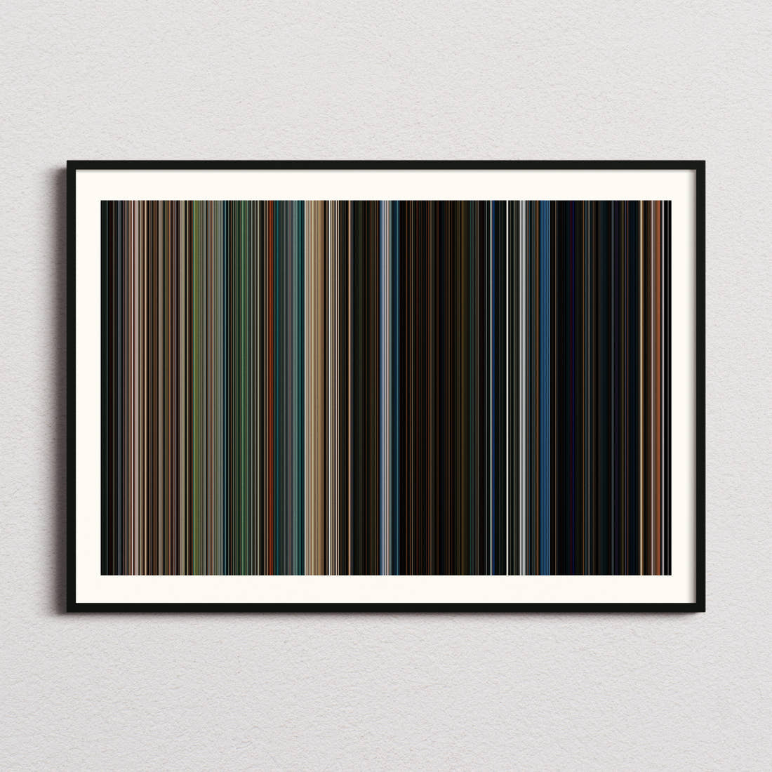 Jurassic World: Fallen Kingdom Movie Barcode Poster - Barcode Only