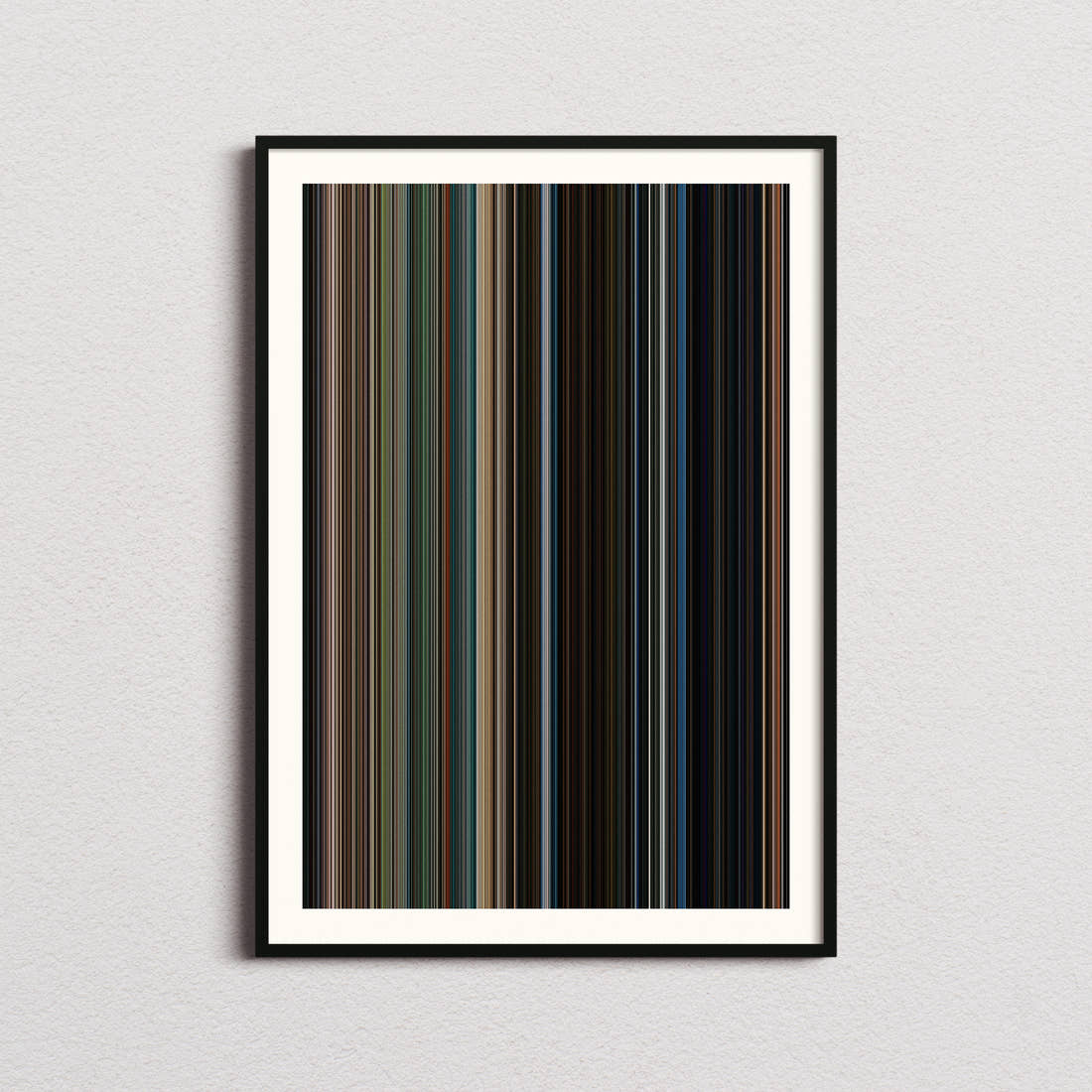 Jurassic World: Fallen Kingdom Movie Barcode Poster - Barcode Only