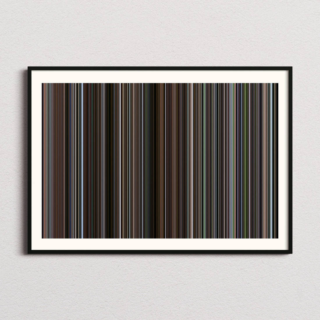 Juror #2 Movie Barcode Poster - Barcode Only