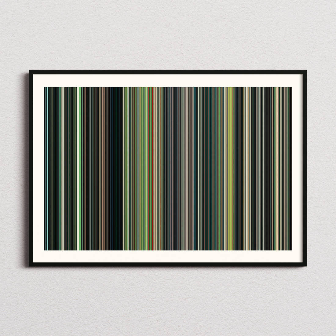 Kes Movie Barcode Poster - Barcode Only