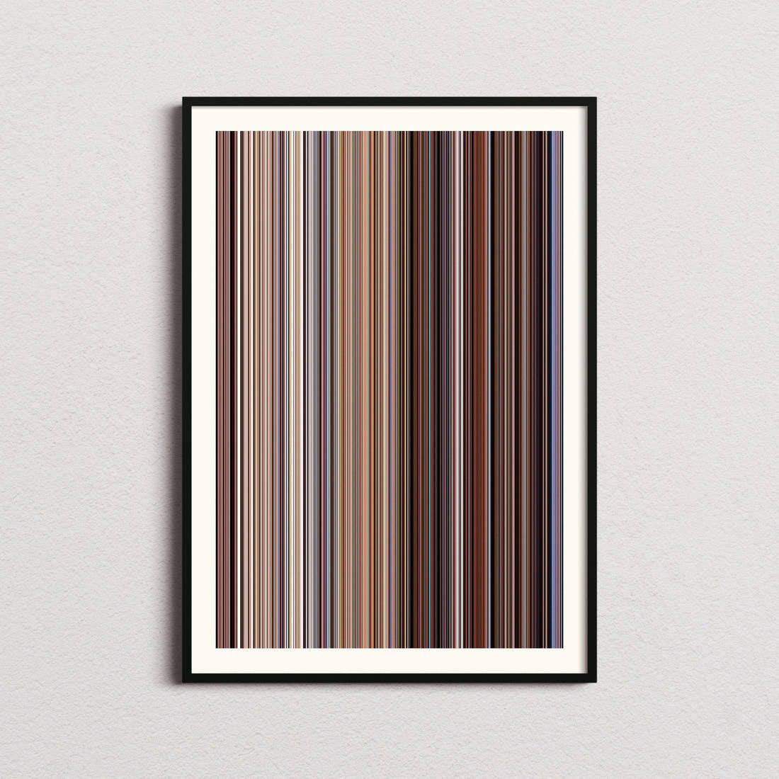 Kids Movie Barcode Poster - Barcode Only