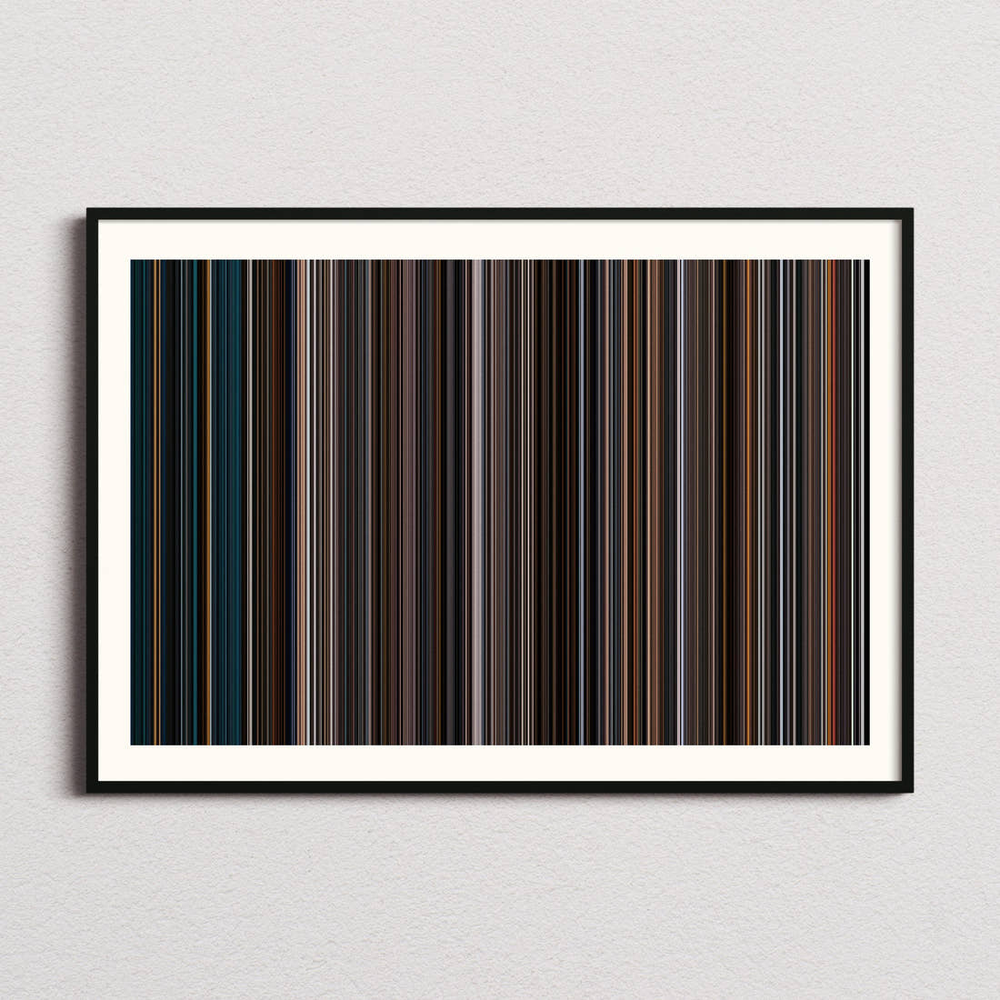 Kingdom of Heaven Movie Barcode Poster - Barcode Only
