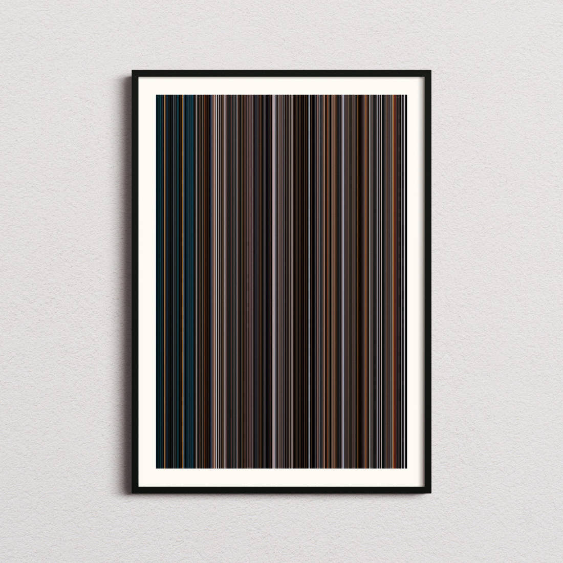 Kingdom of Heaven Movie Barcode Poster - Barcode Only