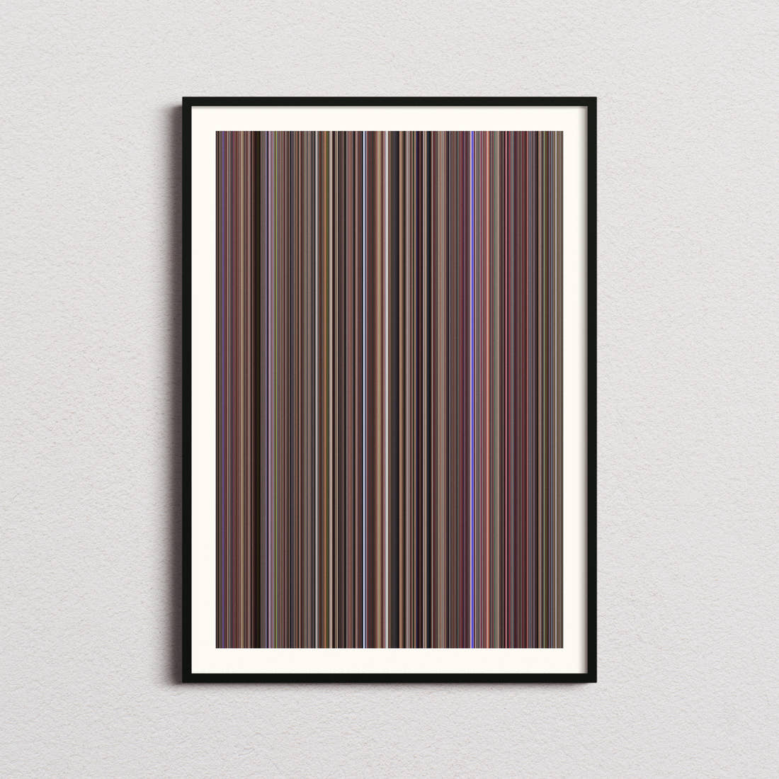 Kingpin Movie Barcode Poster - Barcode Only