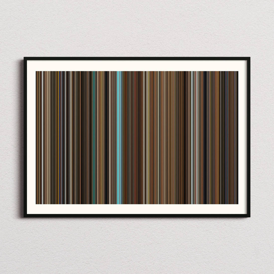 Kingsman: The Secret Service Movie Barcode Poster - Barcode Only