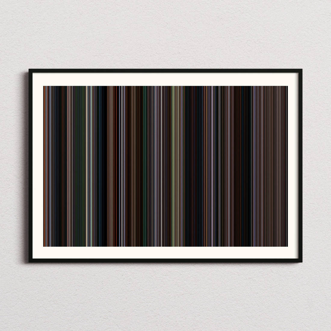 Kiss the Girls Movie Barcode Poster - Barcode Only
