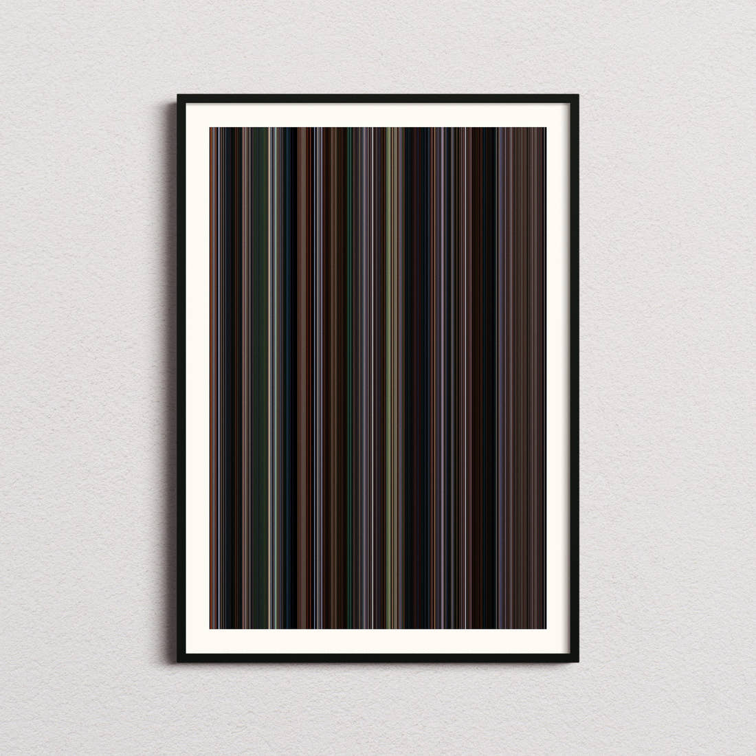 Kiss the Girls Movie Barcode Poster - Barcode Only