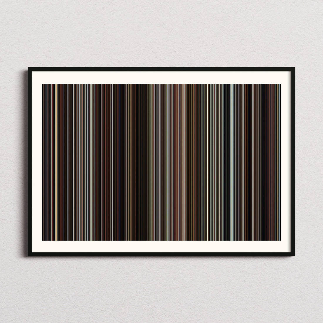 Knives Out Movie Barcode Poster - Barcode Only