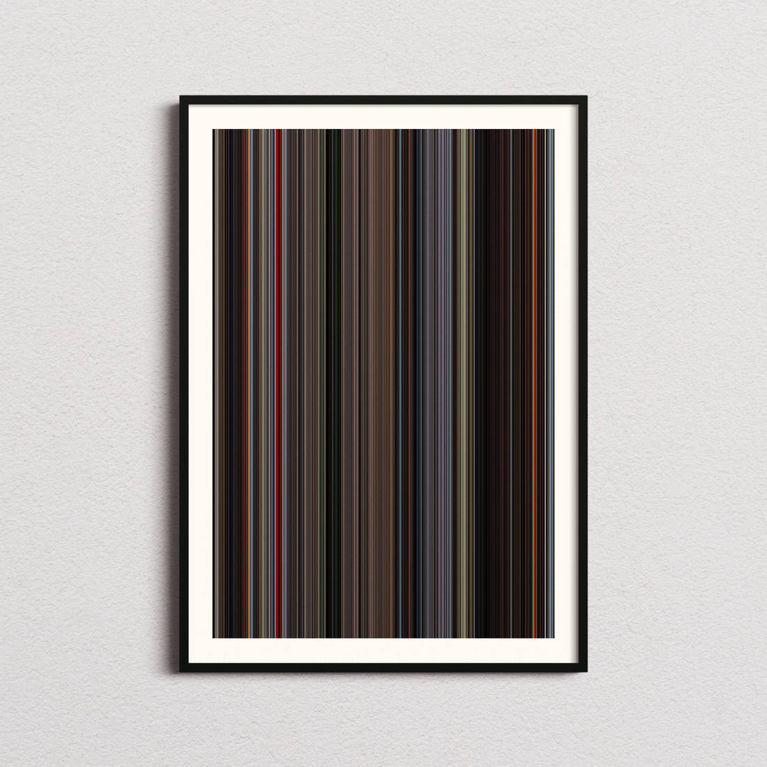 Krull Movie Barcode Poster - Barcode Only