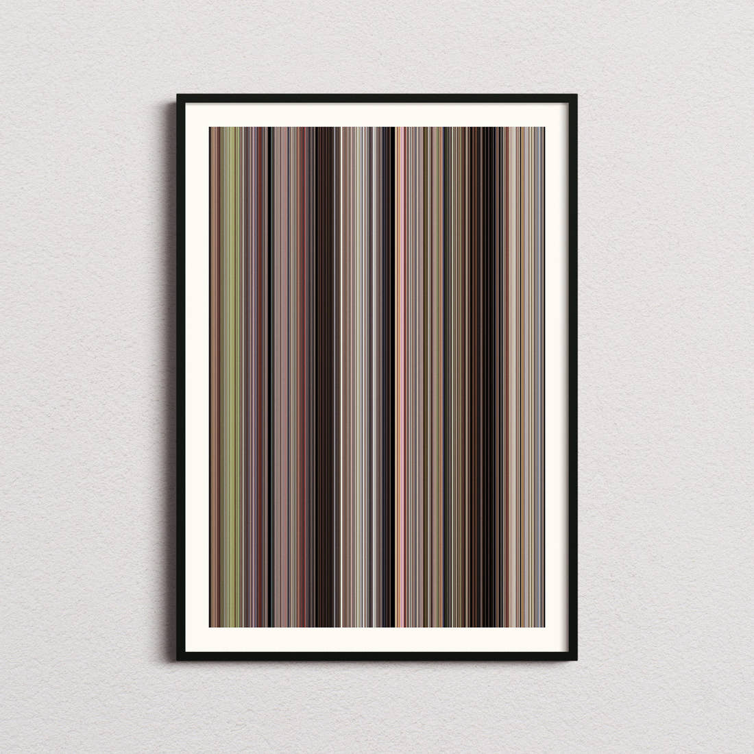Kung Pow: Enter the Fist Movie Barcode Poster - Barcode Only