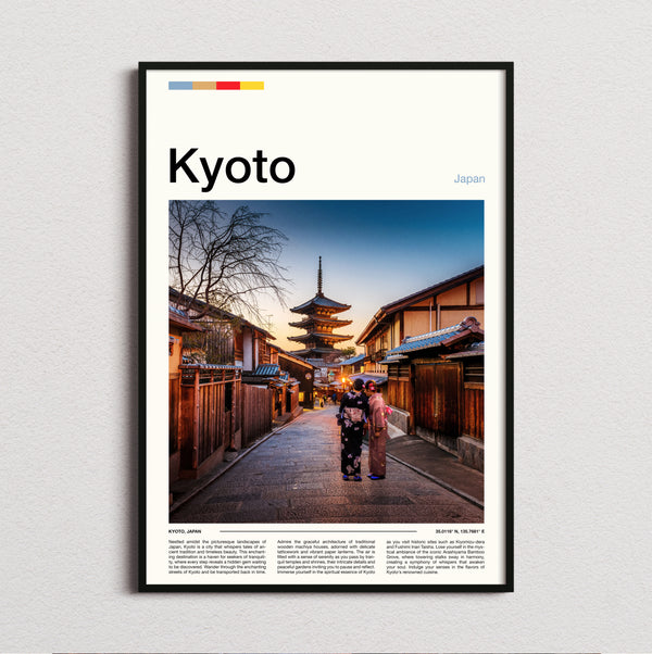 Kyoto - Yasaka Pagoda - Travel Print