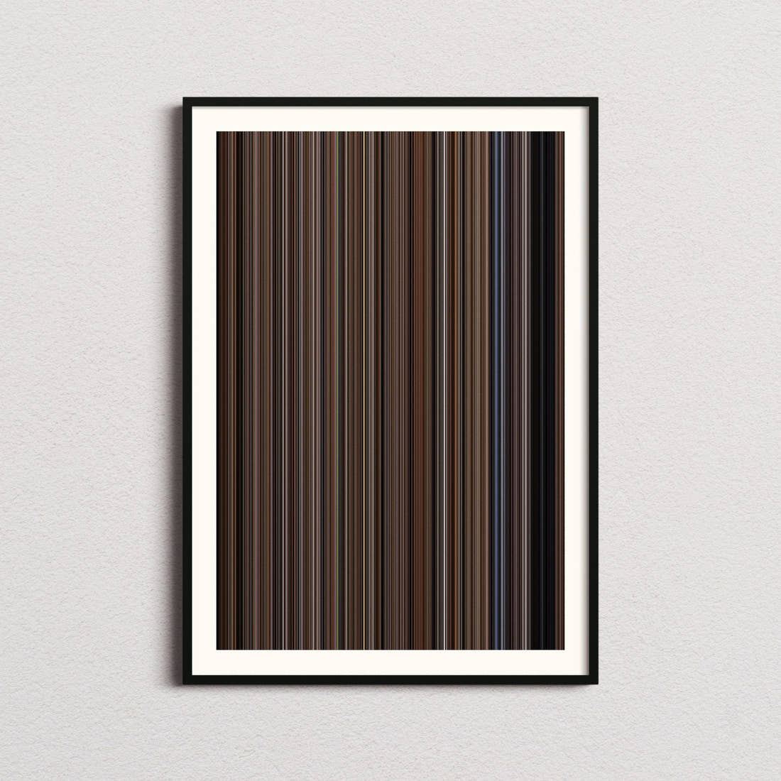 LA Confidential Movie Barcode Poster - Barcode Only