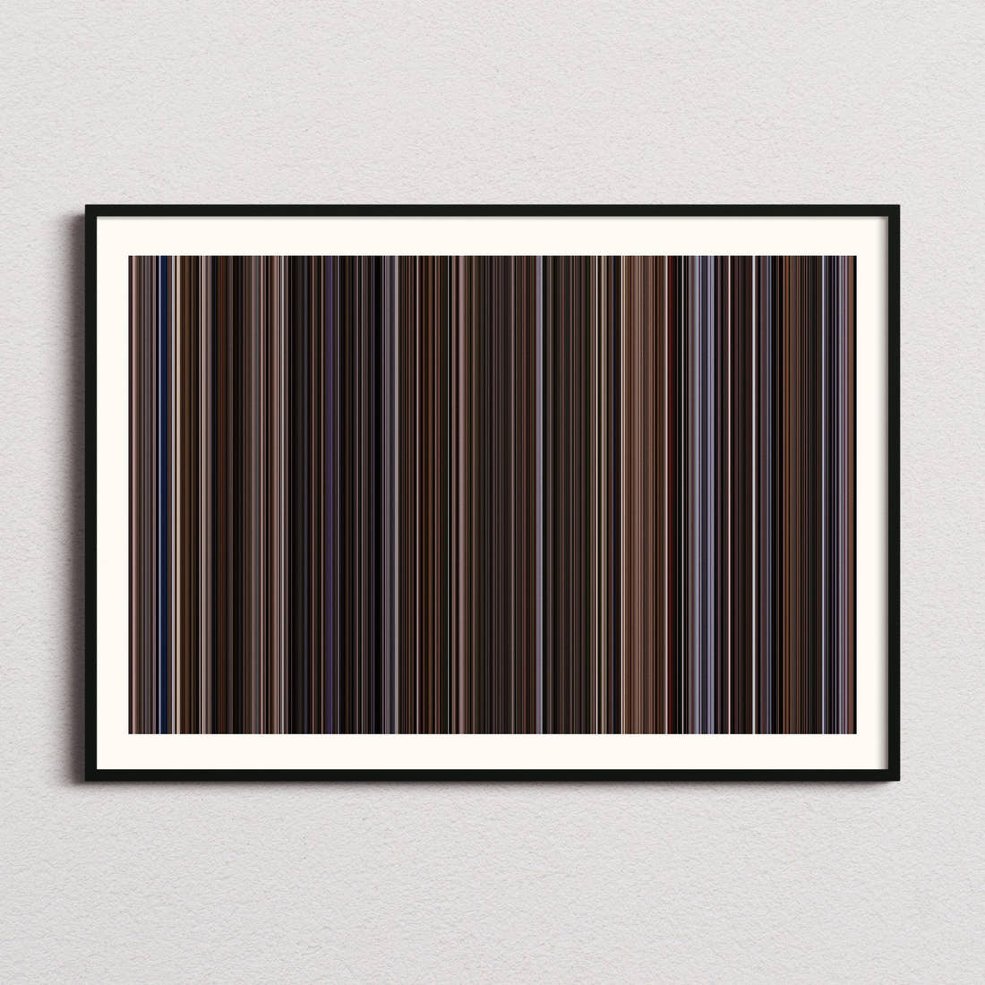 Lara Croft: Tomb Raider Movie Barcode Poster - Barcode Only