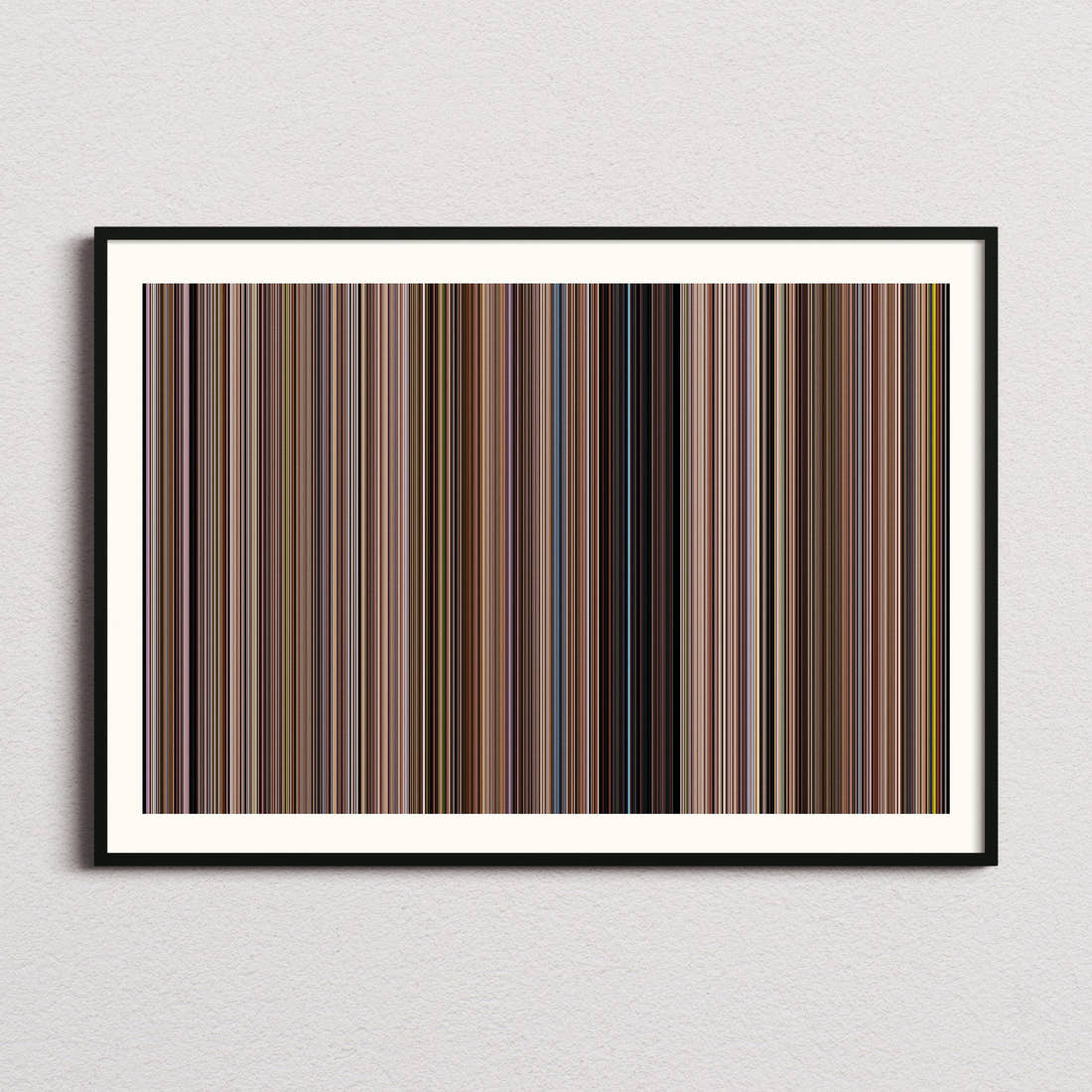 Larry Crowne Movie Barcode Poster - Barcode Only