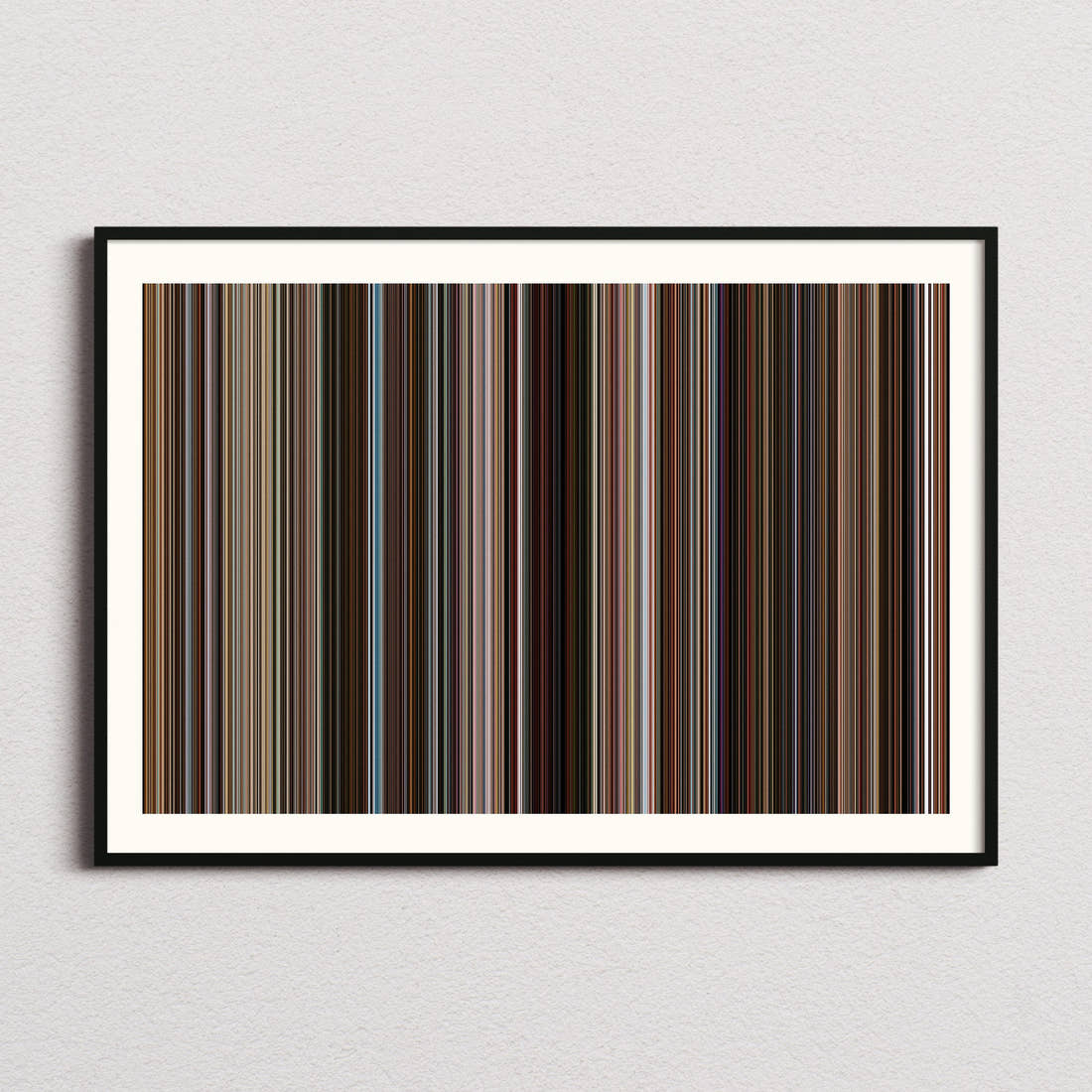Last Vegas Movie Barcode Poster - Barcode Only