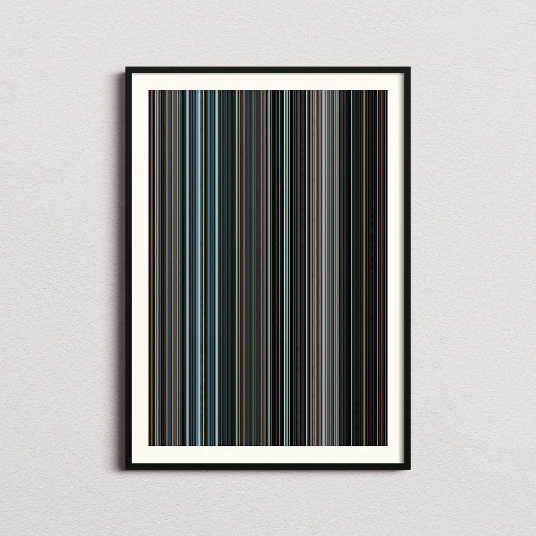 Law Abiding Citizen Movie Barcode Poster - Barcode Only