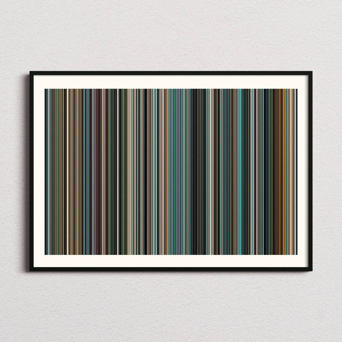 Layer Cake Movie Barcode Poster - Barcode Only
