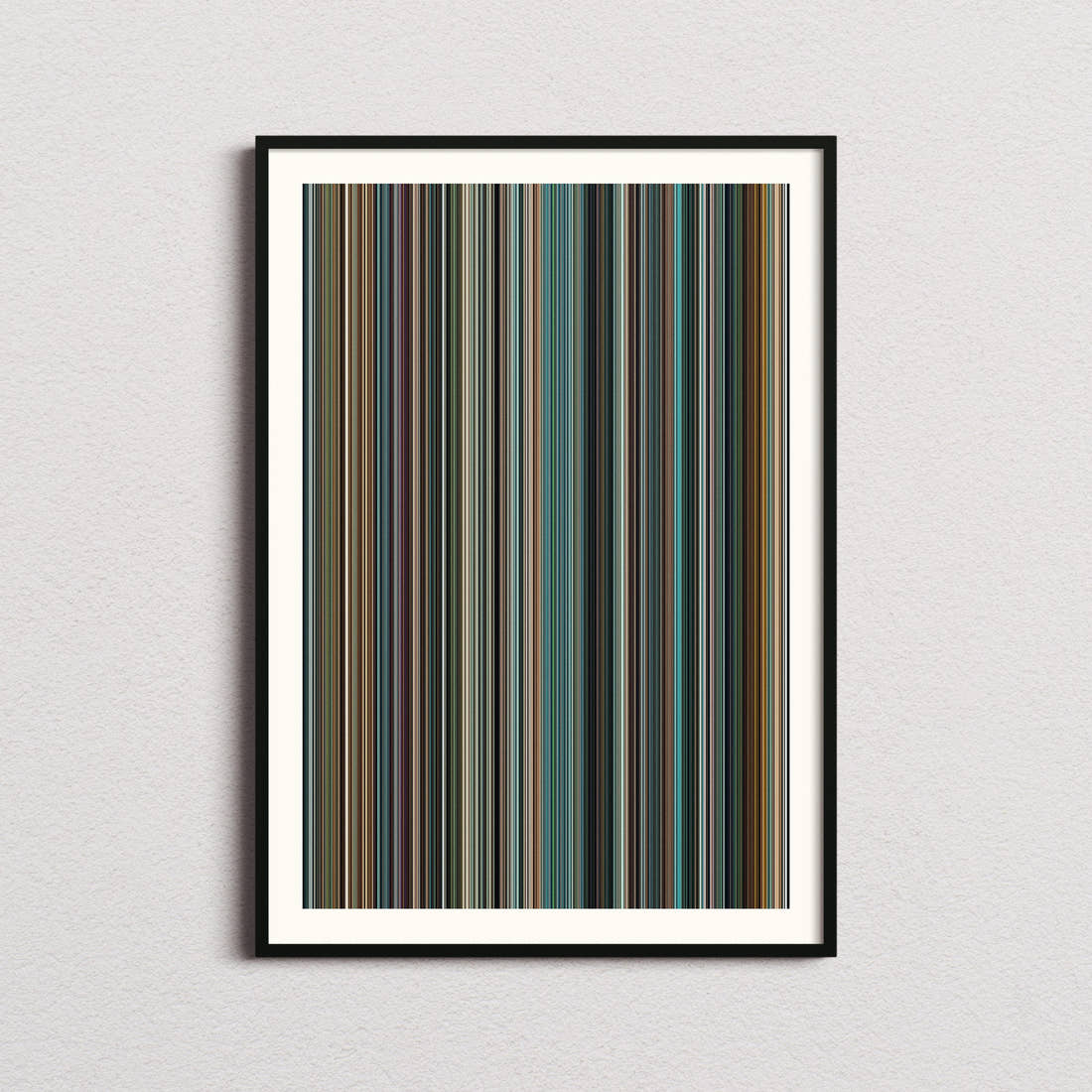 Layer Cake Movie Barcode Poster - Barcode Only