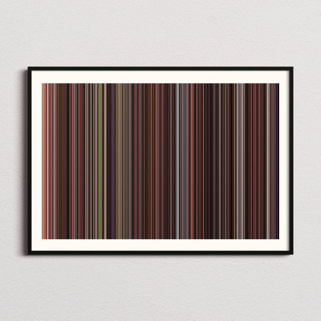 Legally Blonde Movie Barcode Poster - Barcode Only