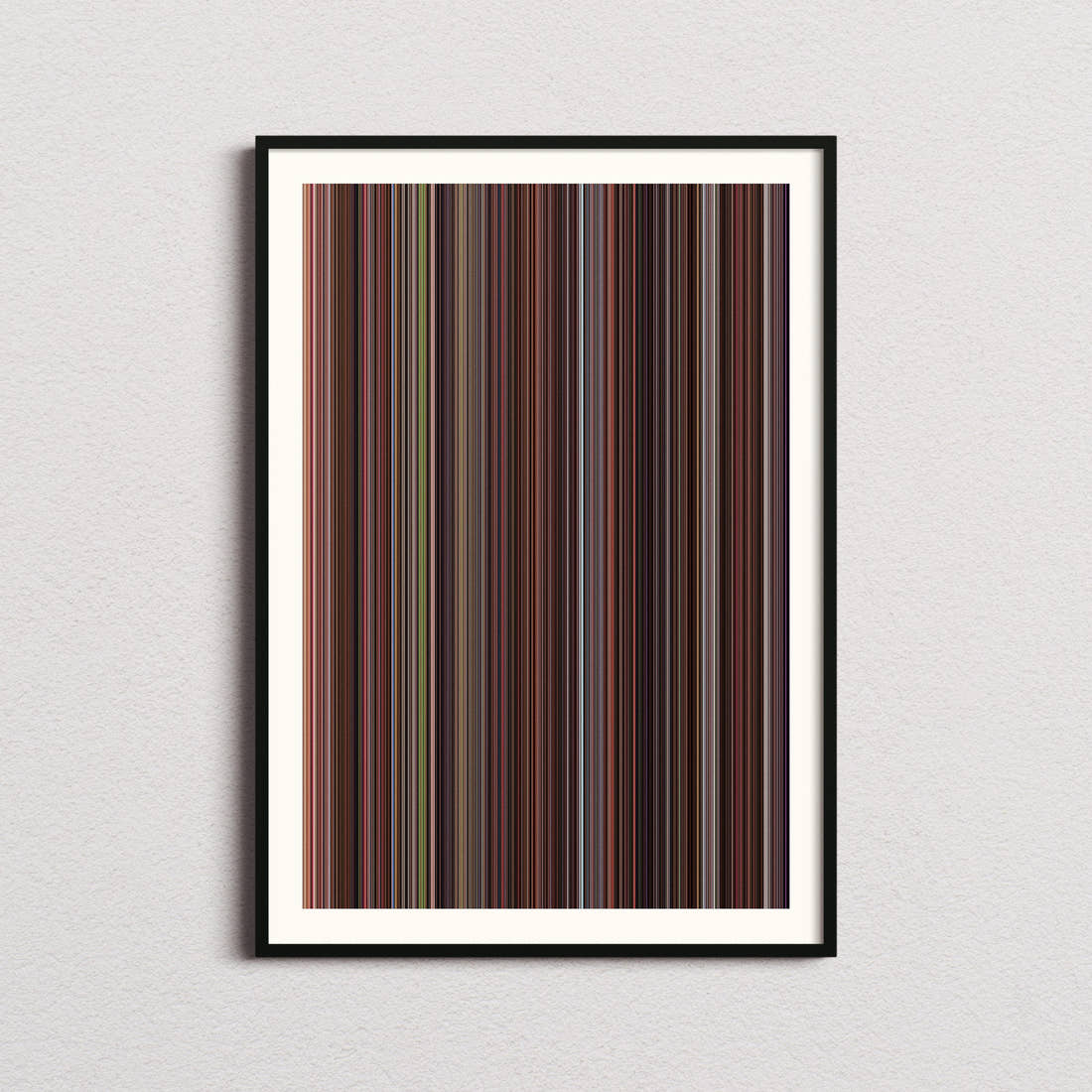 Legally Blonde Movie Barcode Poster - Barcode Only
