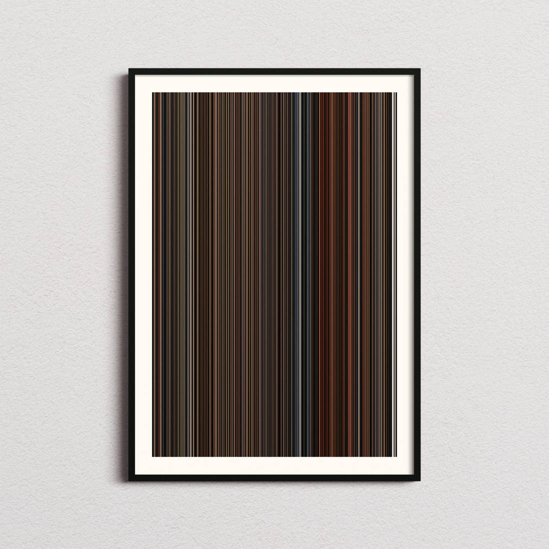 Lemony Snicket's A Series of Unfortunate Events Movie Barcode Poster - Barcode Only