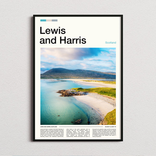 Lewis And Harris - Travel Print
