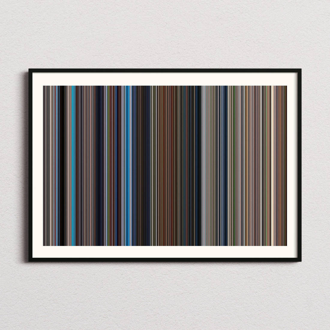 Licence to Kill Movie Barcode Poster - Barcode Only